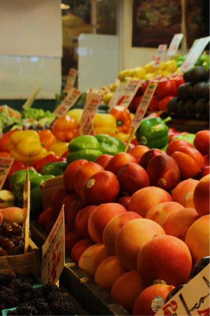 A fruit stall at Coral Gables